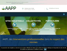 Tablet Screenshot of aapp-asso.com